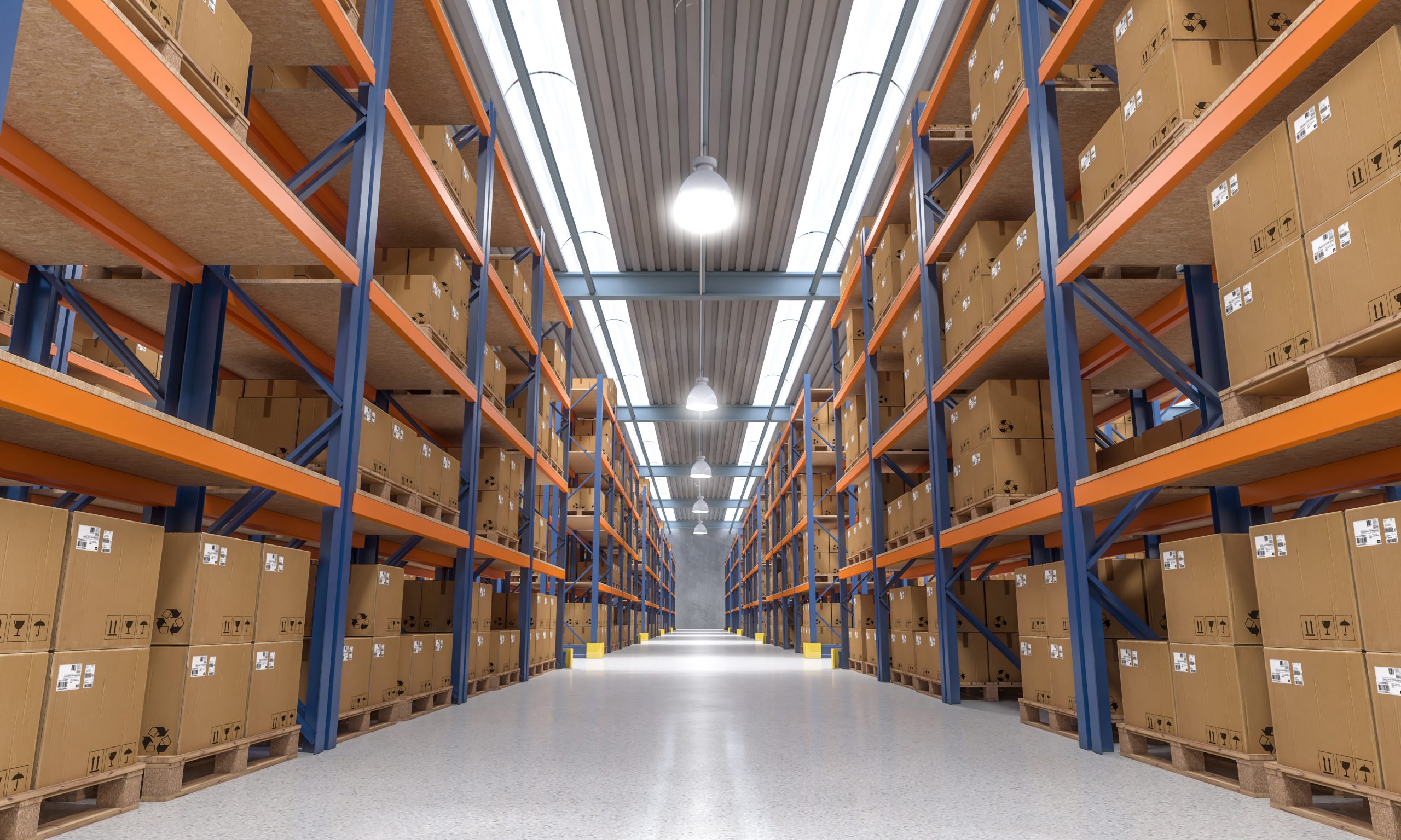 couverture WiFi dans un entrepôt